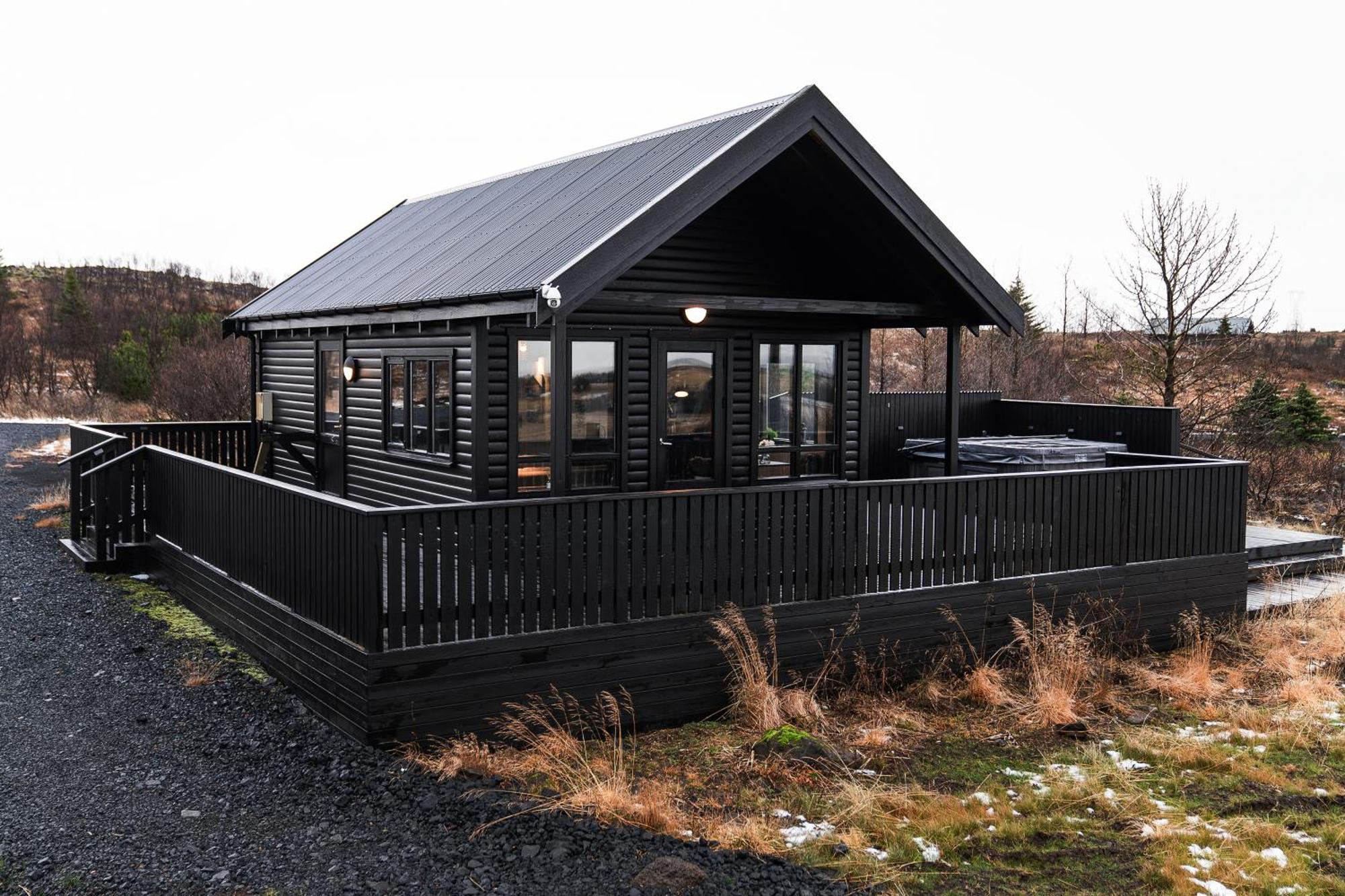 Cozy Cabin Near Golden Circle With Panoramic Views Мосфелсбайр Екстериор снимка