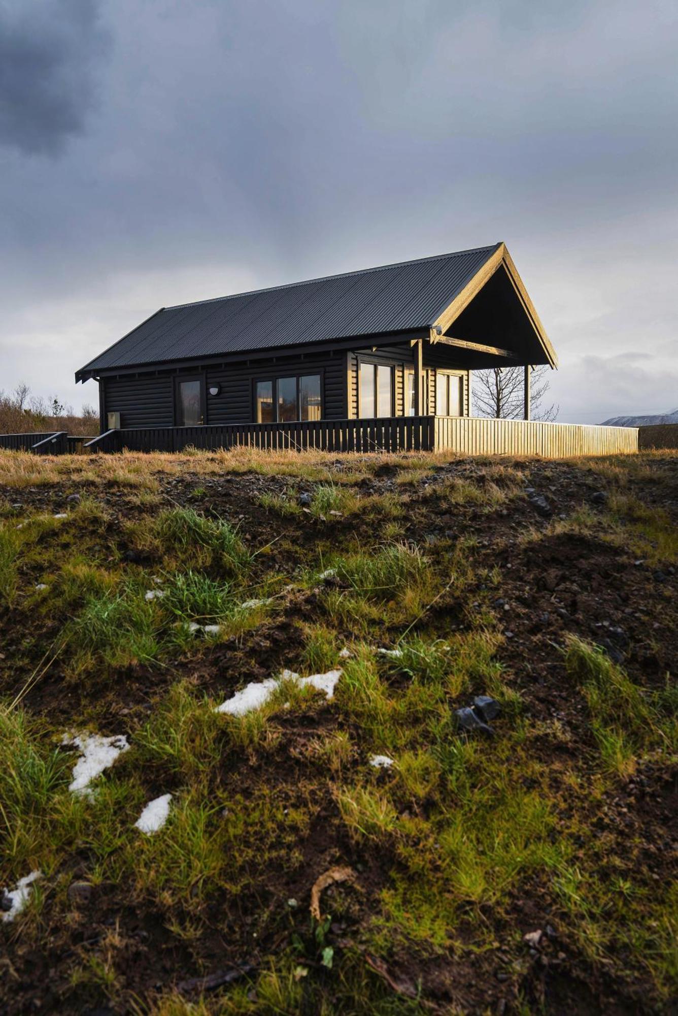 Cozy Cabin Near Golden Circle With Panoramic Views Мосфелсбайр Екстериор снимка